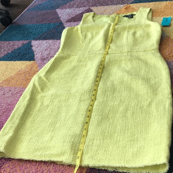 Per se Citron sleeveless summer tweed-like texture dress - Picture 13 of 13